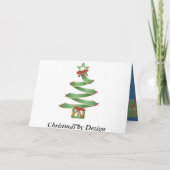 Weihnachtsfotokarte Feiertagskarte (Rückseite)