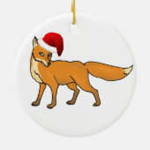 WeihnachtsFox Keramikornament (Hinten)