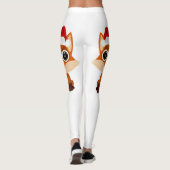Weihnachtsfox Leggings (Rückseite)