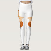Weihnachtsfox Leggings (Vorderseite)