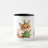 Weihnachtsfox Tasse (Zentrum)