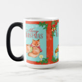 Weihnachtsfox Verwandlungstasse (Links)
