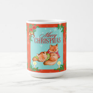 Weihnachtsfox Verwandlungstasse
