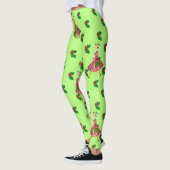 Weihnachtsfrau Leggings (Links)