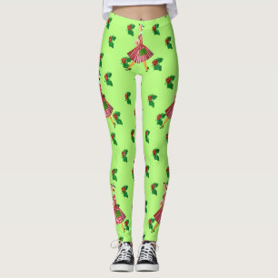 Weihnachtsfrau Leggings