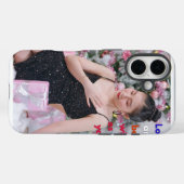 Weihnachtsfrau mit Geschenken Case-Mate iPhone Hülle (Rückseite (Horizontal))