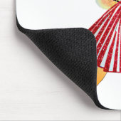 Weihnachtsfrau Mousepad (Ecke)