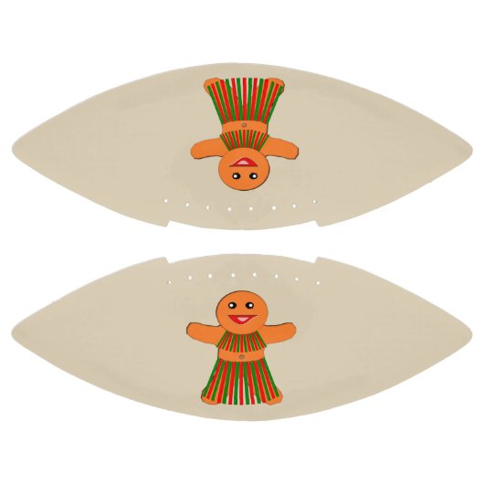 Weihnachtsfrau Party Gingerbread Football (Paneele)