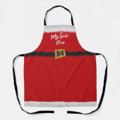 Weihnachtsfrau Schürze Claus (Vorderseite)