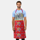 Weihnachtsfrauen - Schürze der Weihnachtsfrauen (Getragen)