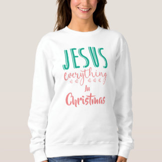 Weihnachtsfrauen-Sweatshirt Sweatshirt