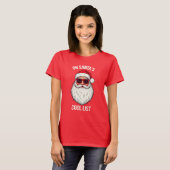 Weihnachtsfrauen und Santa-Shirts T-Shirt (Vorne ganz)