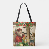 Weihnachtsfrauen, Vintag Tasche (Rückseite)