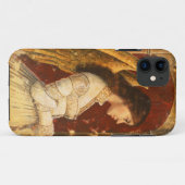 Weihnachtsfresko-Engel Case-Mate iPhone Hülle (Rückseite (Horizontal))