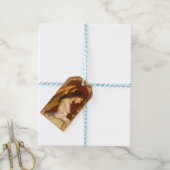 Weihnachtsfresko-Engel Geschenkanhänger (Mit Garn)