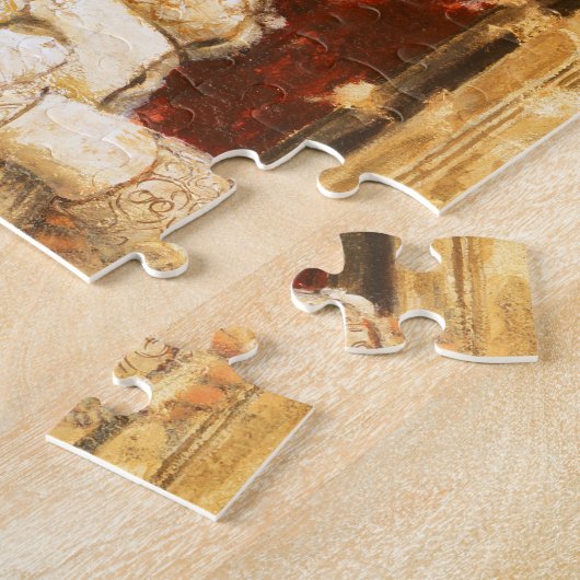 Weihnachtsfresko-Engel Puzzle (Seite)