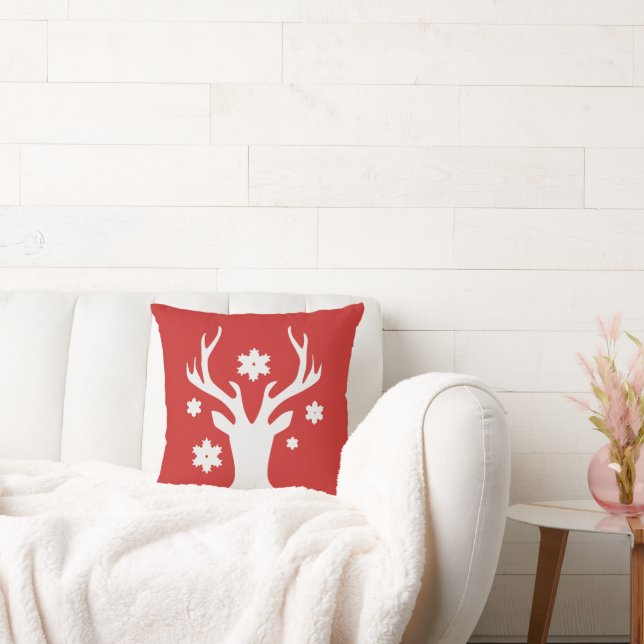 Weihnachtsfresser Kissen (Liege)