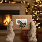 Weihnachtsfreude der Wüste, Brauch Adressaufkleber