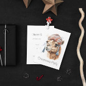 Weihnachtsfreude der Wüste, Brauch Einladung