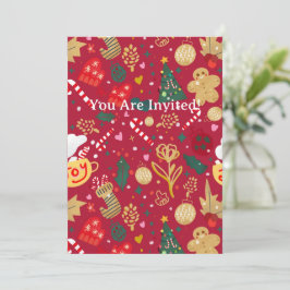 Weihnachtsfreude Einladung