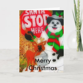 Weihnachtsfreude Feiertagskarte