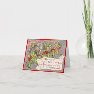 Weihnachtsfreude Feiertagskarte