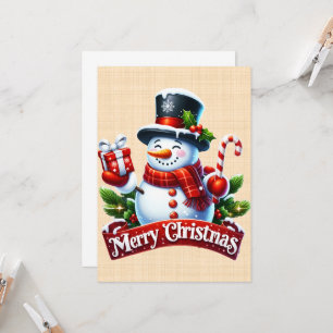 Weihnachtsfreude Festlich Einladung