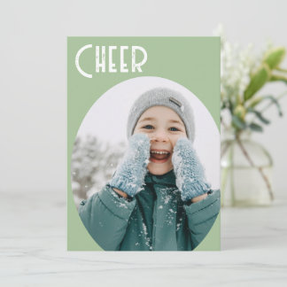 Weihnachtsfreude für Kinder Feiertagskarte
