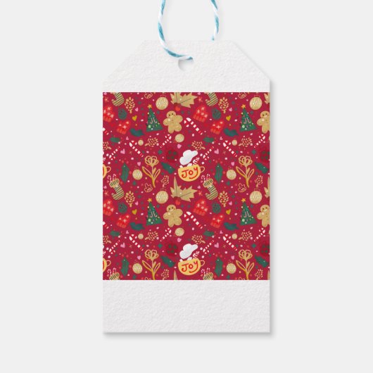 Weihnachtsfreude Geschenkanhänger (Rückseite)