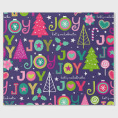 Weihnachtsfreude Geschenkpapier (Flach)