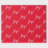 Weihnachtsfreude! Geschenkpapier (Flach)