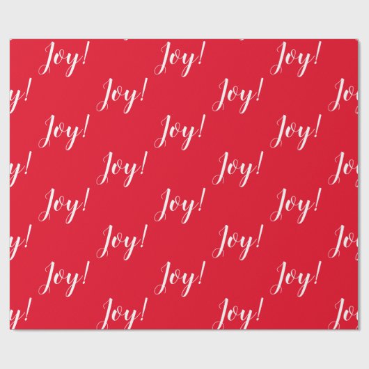 Weihnachtsfreude! Geschenkpapier (Flach)