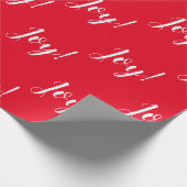 Weihnachtsfreude! Geschenkpapier (Ecke)