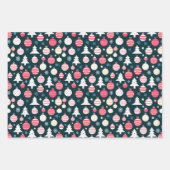 Weihnachtsfreude Geschenkpapier Set (Vorderseite 3)