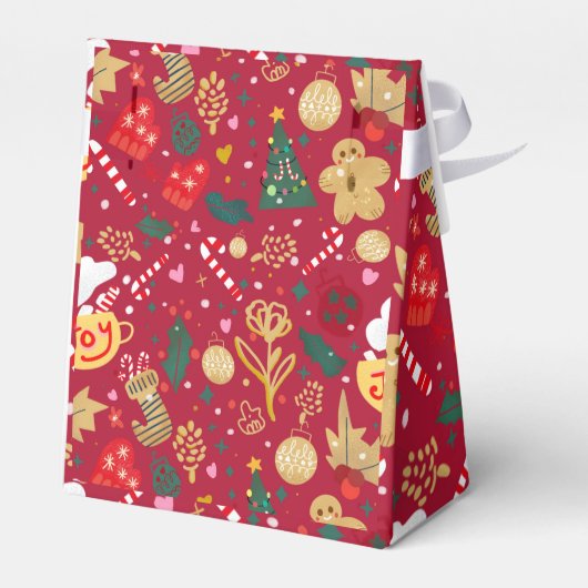 Weihnachtsfreude Geschenkschachtel (Rückseite)