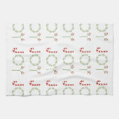 Weihnachtsfreude Geschirrtuch (Horizontal)