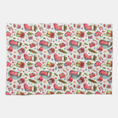 Weihnachtsfreude Geschirrtuch (Horizontal)