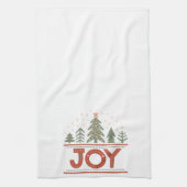 Weihnachtsfreude Geschirrtuch (Vertikal)