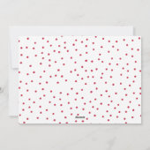 Weihnachtsfreude Handschrift Foto Feiertagskarte (Rückseite)