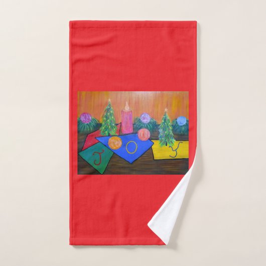 Weihnachtsfreude handtuch (Handtuch)