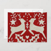 Weihnachtsfreude I Feiertagspostkarte (Vorne/Hinten)