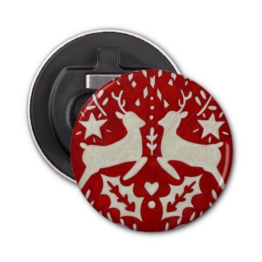 Weihnachtsfreude I Flaschenöffner (Vorderseite)