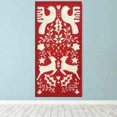 Weihnachtsfreude I Leinwanddruck (Insitu (Holzboden))