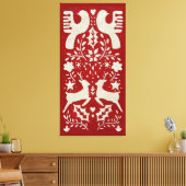 Weihnachtsfreude I Leinwanddruck (Insitu (Wohnzimmer))