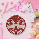 Weihnachtsfreude I Pappteller (Party)