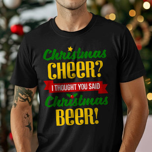 Weihnachtsfreude, ich dachte, du hättest Weihnacht T-Shirt