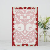 Weihnachtsfreude II Briefpapier (Stehend Vorderseite)