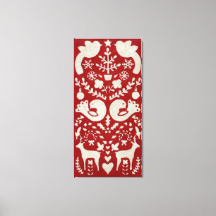 Weihnachtsfreude II Leinwanddruck