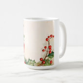 Weihnachtsfreude in Wasserfarbe Kaffeetasse (VorderseiteRechts)
