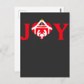 Weihnachtsfreude Jesus Christlich Religiöse Postkarte (Vorne/Hinten)